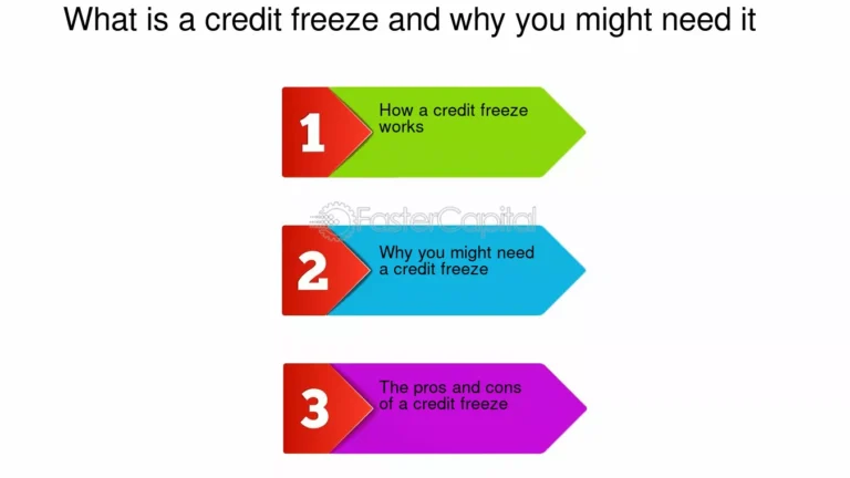 congelamiento de identidad y su proceso
