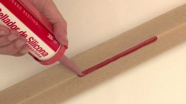 sellador de alta temperatura en uso