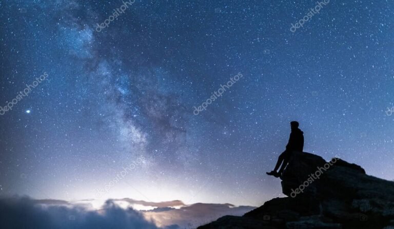 Por qué sueñas con alguien y qué significa realmente ese sueño 29 sueno de una persona en un paisaje estrellado