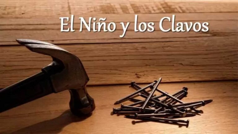 Qué enseñanza nos deja la fábula "El niño y los clavos" sobre la ira 18 un nino reflexionando frente a clavos